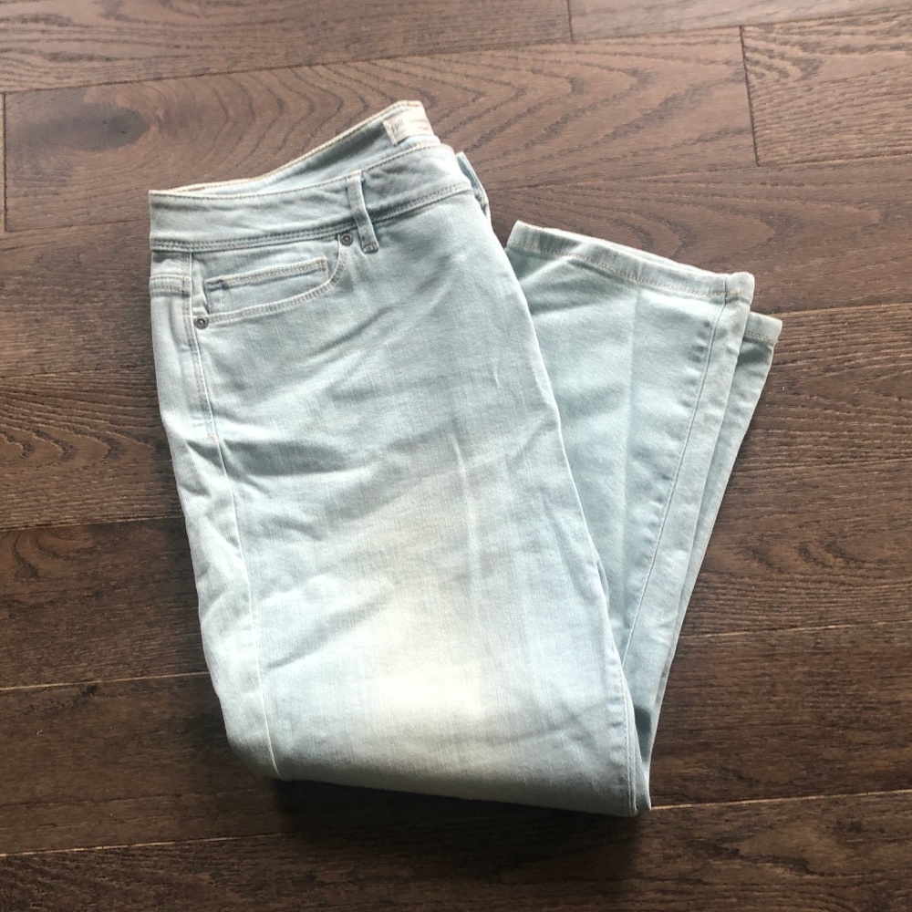 J Jill Authentic Fit Cropped Jeans - size 10
